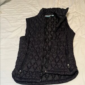Free Country Women's Black Quilted Vest